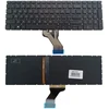Klaviatūra - HP Pavilion 15-CX, 15-DS Apšviesta JAV išdėstymas Juoda