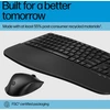 HP 685 Comfort Dual-Mode klaviatūra ir pelė rinkinys, atsparus skysčiams - Juoda - JAV anglų