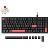 Keychron Lemokey X5 (X5-A3) – US išdėstymas – Tactile Brown Switches – Juodas (Juoda) Mechaninė Žaidimų Klaviatūra