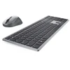 Klaviatūra Klaviatūros ir Pelės Rinkinys - Dell Pro Plus KM7321W, Bevielis, RF/Bluetooth, Rusų (QWERTY), Juoda