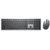 Klaviatūra Klaviatūros ir Pelės Rinkinys - Dell Pro Plus KM7321W, Bevielis, RF/Bluetooth, Rusų (QWERTY), Juoda