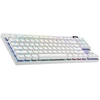 Klaviatūra - Logitech G Pro X TKL Bevielė Žaidimų Klaviatūra, 50 Valandų Baterijos Gyvavimo Trukmė, Balta