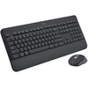 Klaviatūra - Logitech ZMK650U Belaidė Klaviatūra, Alkalinė Baterija, 0–40 °C, Juoda