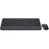 Klaviatūra - Logitech ZMK650U Belaidė Klaviatūra, Alkalinė Baterija, 0–40 °C, Juoda