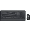 Klaviatūra - Logitech ZMK650U Belaidė Klaviatūra, Alkalinė Baterija, 0–40 °C, Juoda