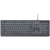 Klaviatūra - Trust Primo USB QWERTY klaviatūra su 104 klavišais reguliuojamas apšvietimas juoda