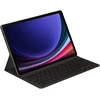 Klaviatūros Dėklas - Samsung DX720UB Plonas Knygelės Tipo Dėklas Su Klaviatūra, Skirtas Galaxy Tab S9/S9 FE/S10 FE/S10 Lite, Juoda