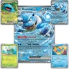 Kolekcionuojamos Kortelės - Pokémon Scarlet & Violet 151 Blooming Waters Premium Collection, 12 Booster Packs