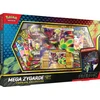 Kolekcionuojamos kortelės - Pokémon TCG Mega Zygarde ex Premium Kolekcija Su 4 Booster Paketais, Kolekcionieriaus Ženklelis, Žalias