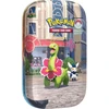Kolekcionuojamos Kortelės - Pokémon TCG Lumiose City Mini Tin Meganium Su 2 Booster Pakeliais, Lipduko Lapu, Kodo Kortele