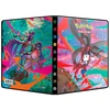 Kolekcionuojamų Kortelių Albumas - Ultra PRO Mega Floette Ir Mega Dragalge 4-Pocket Albumas 80 Kortelėms