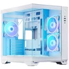 Kompiuterio Korpusas - Chieftec GM-30W-TG-OP, ATX, Grūdintas Stiklas, Baltas