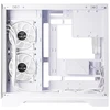 Kompiuterio Korpusas - Chieftec GM-30W-TG-OP, ATX, Grūdintas Stiklas, Baltas