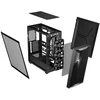 Corsair 3200D RS PC-case, Midi-Tower, ATX, Tempered Glass - juodas