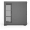 „Darkflash DS900W“ kompiuterio korpusas be ventiliatorių (juodas)