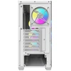 Kompiuterio korpusas - Darkflash DS900WD Midi Tower ATX, Grūdintas stiklas, 4 ventiliatoriai, Balta