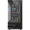 Kompiuterio korpusas - darkFlash DS950 ATX, 6 ventiliatoriai, USB-C 3.2 Gen 2, juodas