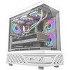 Kompiuterio korpusas - darkFlash DS950 Midi Tower ATX 6 Ventiliatoriai Baltas