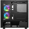Kompiuterio korpusas - darkFlash DS950V Midi Tower ATX/ITX, 6 ventiliatoriai, IPS ekranas, juoda