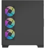 Kompiuterio Korpusas - DarkFlash K430 | ATX | 6 Ventiliatoriai | USB-C | Juodas