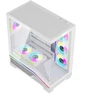 Kompiuterio Korpusas - DarkFlash K430 | ATX | 6 Ventiliatoriai | USB-C | Balta