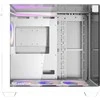 Kompiuterio korpusas - darkFlash TH285 ATX, grūdintas stiklas, 4 ventiliatoriai, balta