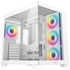Kompiuterio Korpusas - DeepCool CG530 4F WH Midi Tower Baltas