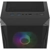 Fury PC Case | SHOBO SH4F RGB | Juodas | Midi-Tower