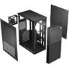 Kompiuterio Korpusas - LOGIC CASE J23 PRO USB-C ATX Midi Tower, USB 3.2, Juodas