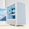 MODECOM BREEZE ARGB Flow MIDI USB 3.0 X 2 CYPE-C kompiuterio dėklas