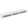 LANBERG patch panel 24 port 1U kat.6A FTP pilkas