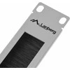 LANBERG AK-1101-S brush panel 19 1U pilka