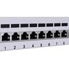 LANBERG PPF6-9012-S Lanberg Patch Panel 10, 12 port 1U, cat.6, pilkas