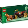 Konstravimo Rinkinys - LEGO Wintertime Carriage Ride, 153 Dalys, 3 Minifigūrėlės 40603