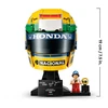Konstravimo rinkinys - LEGO Editions 43024 Ayrton Senna Helmet, 931 detalė, ekspozicinis modelis, 190 × 130 × 130 mm, 1 minifigūrėlė