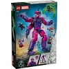 Konstravimo Žaislas - LEGO Marvel 76348 Epic Battle: Avengers: Doomsday 846 Dalys 6 Minifigūrėlės 25 Cm Aukščio