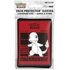 Kortelių dėklas - Ultra PRO Charmander Deck Protector Sleeves (65 kortelių) Raudona