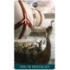 Kortų rinkinys - Runic Tarot Mini (Lo Scarabeo, 78 kortos, daugiakalbis)