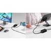 Baseus GaN5 Pro sieninis įkroviklis 2xUSB-C + USB + HDMI, 67 W (juodas)