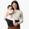 Kūdikio nešioklė - Momcozy su klubine sėdyne, 5–36 mėn., iki 20 kg, juoda