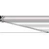 Kupo Grip Kupo KCP-241 40in Extension Grip Arm with Baby Hex Pin - Sidabrinis