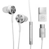 Laidinės Ausinės - Maxell XC1 su USB-C ir USB-A Adapteriu, Baltos