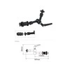 Laikiklis Kupo KCP-103 Mini Vision Arm