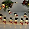 LED girlianda - Modee BAT Snowman String Lights ML-C3015, 0,9 m, 10 LED, šiltai balta