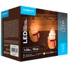 LED lempučių girlianda - Modee ML-C1012 1,35 m 10 LED šiltai baltos sniego senelių girliandos