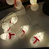 LED lempučių girlianda - Modee ML-C1012 1,35 m 10 LED šiltai baltos sniego senelių girliandos