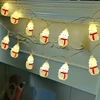 LED lempučių girlianda - Modee ML-C1012 1,35 m 10 LED šiltai baltos sniego senelių girliandos