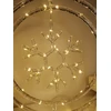 LED Lemputė - Modee ML-C3009 Šiltai Balta 60 LED Varpo Dekoracija 30 cm 80 cm 50 cm IP20, Maitinama Baterijomis, Šiltai Balta