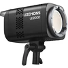LED vaizdo šviesos šaltinis - Godox LE200D juodas, 220 W, 5 600 K, COB LED, Bowens jungtis, CRI 96, 0–100 % šviesumo reguliavimas, DMX/RDM, 7 efektai, valdymas programėle