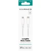 „Lightning“ Laidas - Vivanco LongLife 1,5 m USB-C Laidas, Baltas